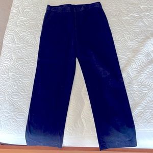 Brooks Brothers pants waist size 32 inseam 32 color is navy blue